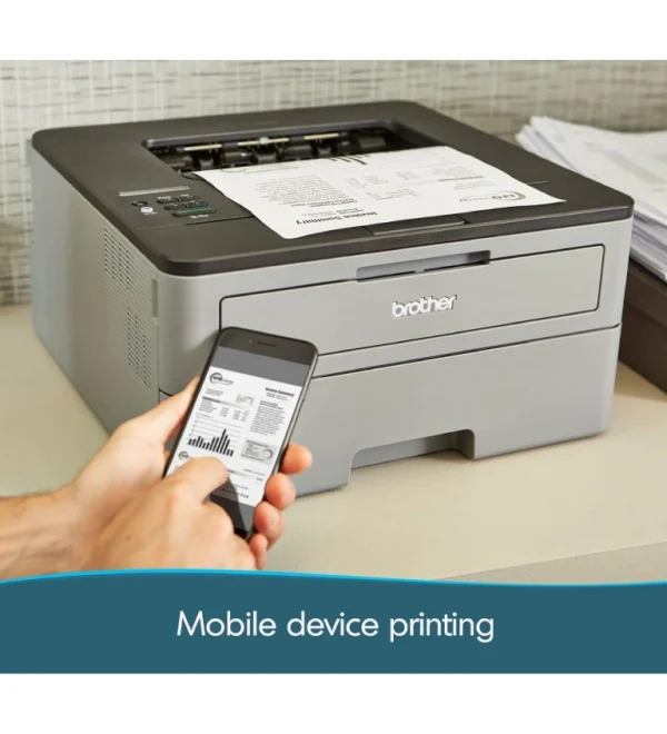 Brother Compact Monochrome Laser Printer, Wireless Printing, Duplex Two-Sided Printing - Image 3